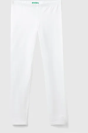 Benetton Leggings Aus Stretch-baumwolle Mit Logo