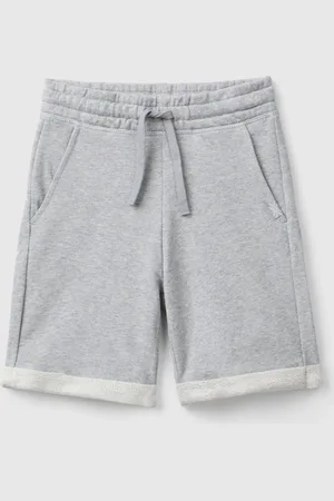 Benetton Bermudashorts Aus Reinem Baumwollfleece