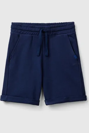 Benetton Bermudashorts Aus Reinem Baumwollfleece