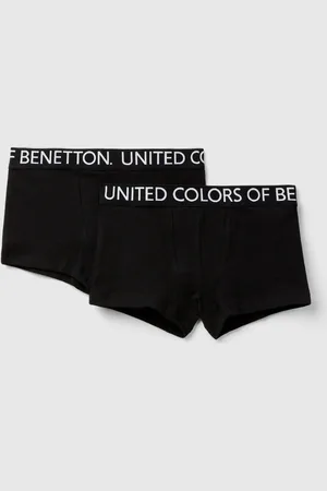 Benetton Zwei Boxershorts Mit Logo-gummizug
