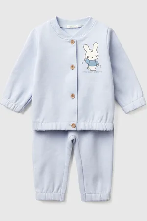 Benetton Outfit Aus Baumwollfleece