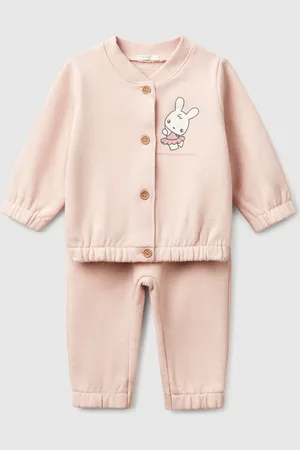 Benetton Outfit Aus Baumwollfleece