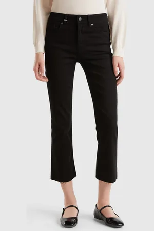 Benetton Cropped Jeans Aus Baumwolle