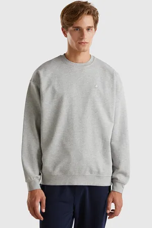 Benetton Sweatshirt Mit Logo-patch