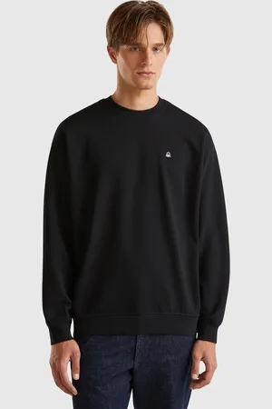 Benetton Sweatshirt Mit Logo-patch