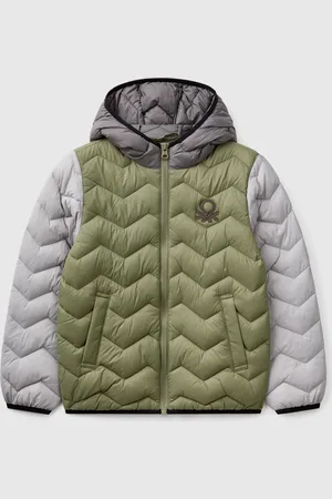 Benetton Gepolsterte Jacke Mit Kapuze
