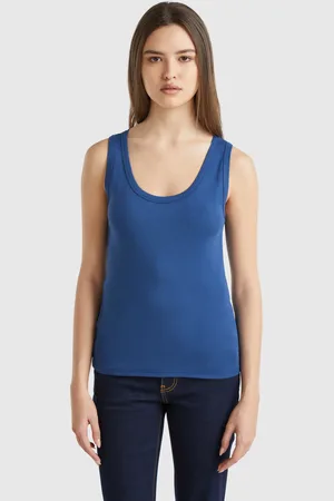 Benetton Air-force-tanktop Aus Reiner Baumwolle