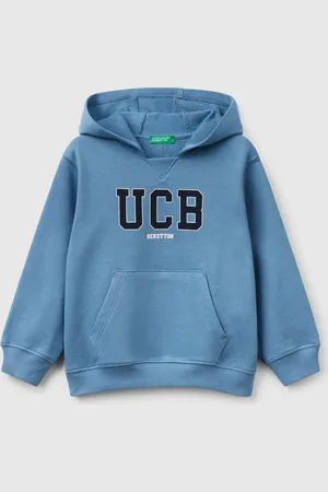Benetton Kapuzenpulli Aus 100% Baumwolle