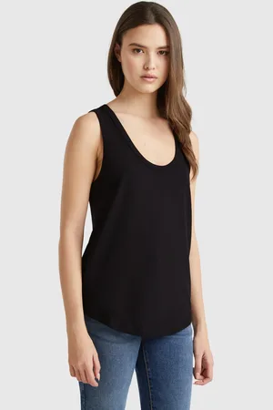Benetton Leichtes Tanktop Aus Baumwolle