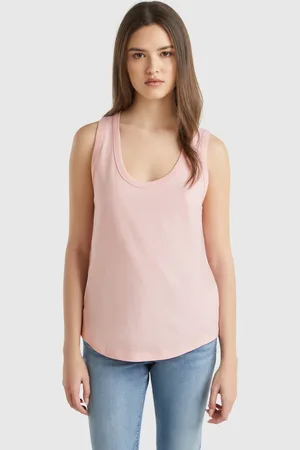 Benetton Leichtes Tanktop Aus Baumwolle