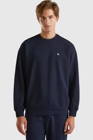 Benetton Sweatshirt Mit Logo-patch