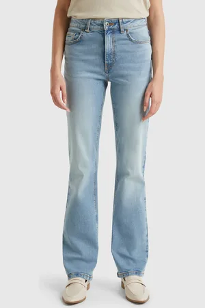 Benetton Bootcut-jeans Aus Baumwollmischung