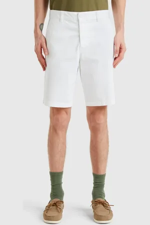 Benetton Chino-bermudahose Aus Stretch-baumwolle