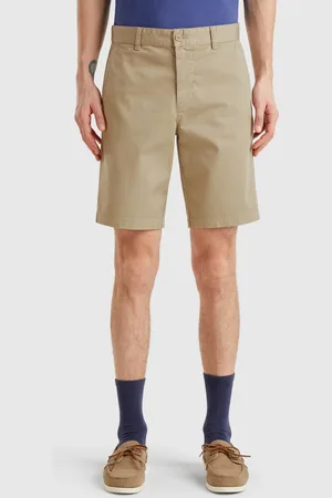 Benetton Chino-bermudahose Aus Stretch-baumwolle