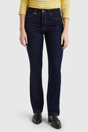 Benetton Bootcut-jeans Aus Baumwollmischung