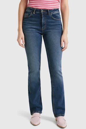 Benetton Bootcut-jeans Aus Baumwollmischung