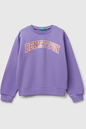 Benetton Sweater Mit Glitzerdruck