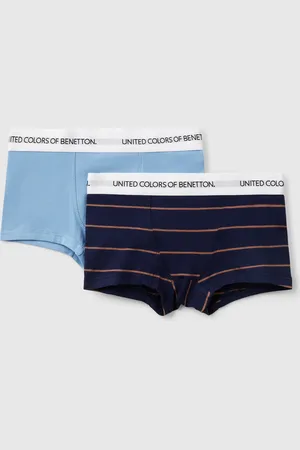 Benetton Zwei Boxershorts Aus Stretch-bio-baumwolle