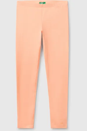 Benetton Leggings Aus Stretch-baumwolle Mit Logo