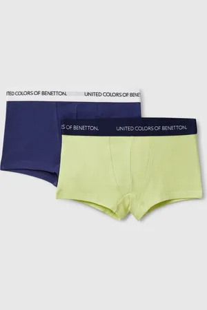 Benetton Zwei Boxershorts Mit Logo-gummizug