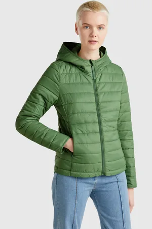 Benetton Slim-fit-jacke Mit Wattierung