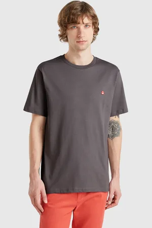 Benetton Basic-t-shirt Aus Baumwolle