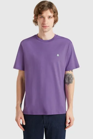 Benetton Basic-t-shirt Aus Baumwolle