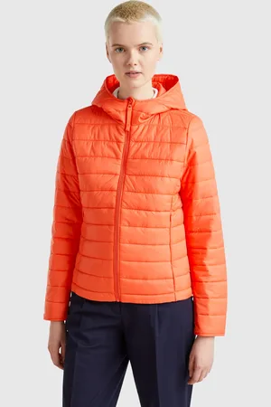 Benetton Slim-fit-jacke Mit Wattierung