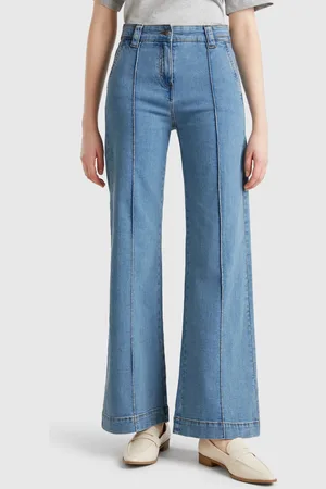 Benetton Jenas-flare-fit Mit Hoher Taille