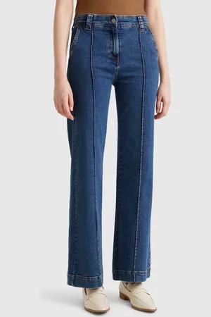 Benetton Jenas-flare-fit Mit Hoher Taille