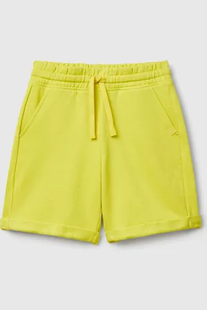 Benetton Bermudashorts Aus Reinem Baumwollfleece