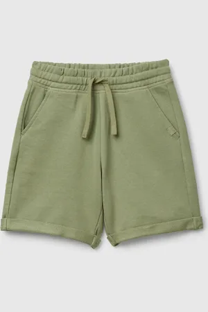 Benetton Bermudashorts Aus Reinem Baumwollfleece