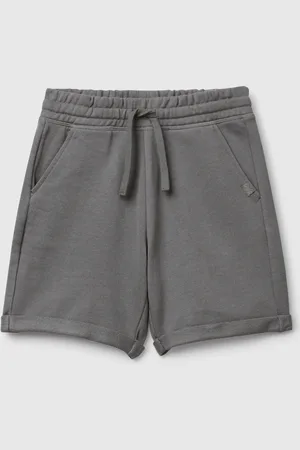 Benetton Bermudashorts Aus Reinem Baumwollfleece
