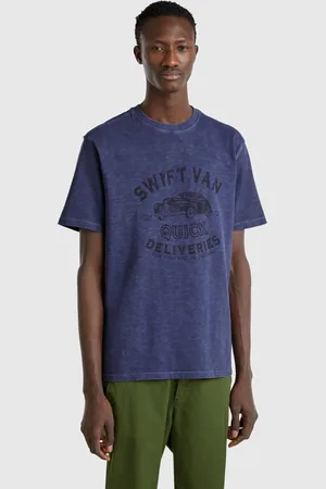 Benetton T-shirt Mit Aufdruck