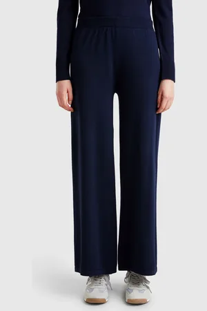 Benetton Weite Strickhose