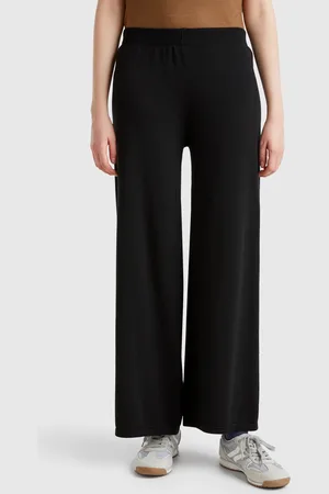 Benetton Weite Strickhose