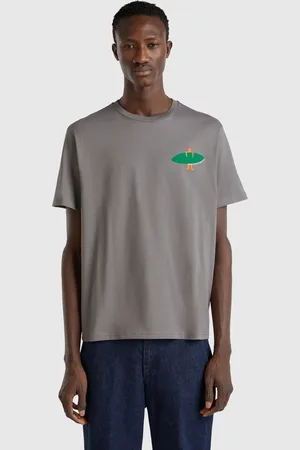 Benetton T-shirt Mit Bio-baumwoll-print