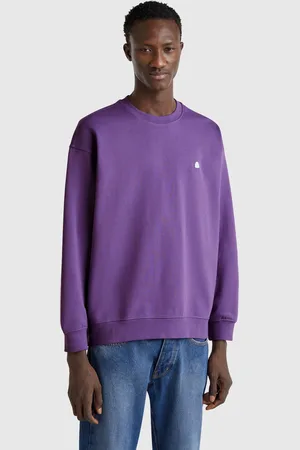 Benetton Sweatshirt Mit Logo-patch
