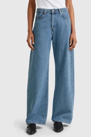 Benetton Weit Geschnittene Jeans