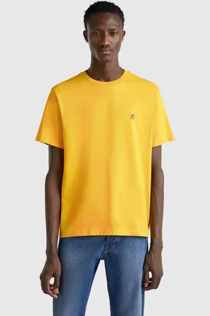 Benetton Basic-t-shirt Aus Baumwolle