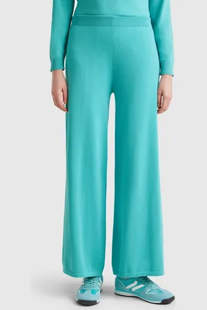 Benetton Weite Strickhose