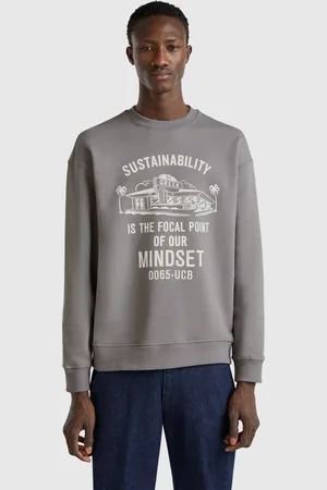 Benetton Sweatshirt Mit Aufdruck
