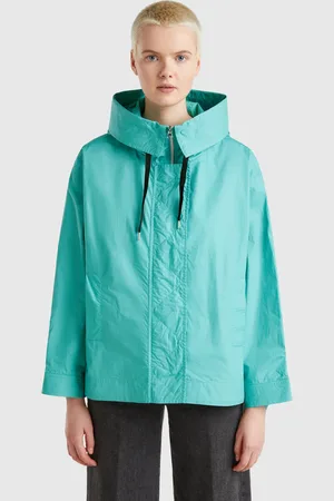Benetton Over-fit-jacke Aus Nylon