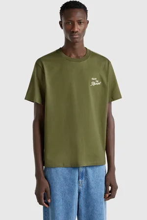 Benetton T-shirt Aus Baumwolle Mit Stickerei