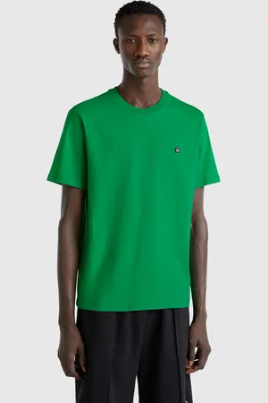 Benetton Basic-t-shirt Aus Baumwolle