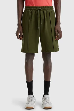 Benetton Bermudashorts Aus Baumwollfleece