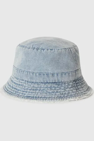 Benetton Fischerhut Aus Denim