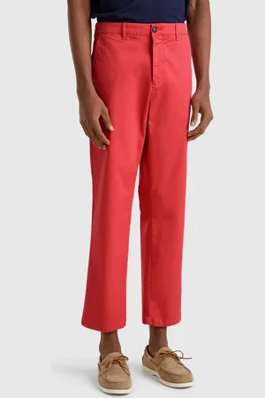 Benetton Gerade Geschnittene Chinohose