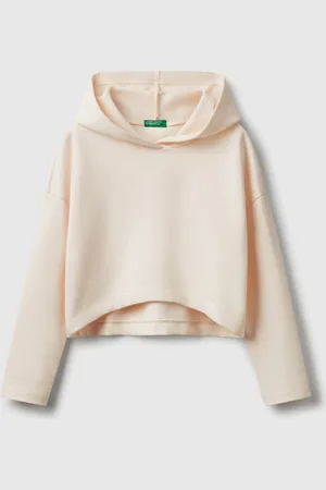 Benetton Sweatshirt Mit Abgerundetem Saum