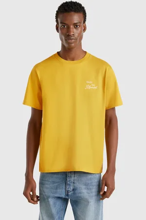 Benetton T-shirt Aus Baumwolle Mit Stickerei